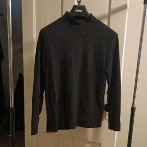St. John's Bay Black Turtleneck Sweater